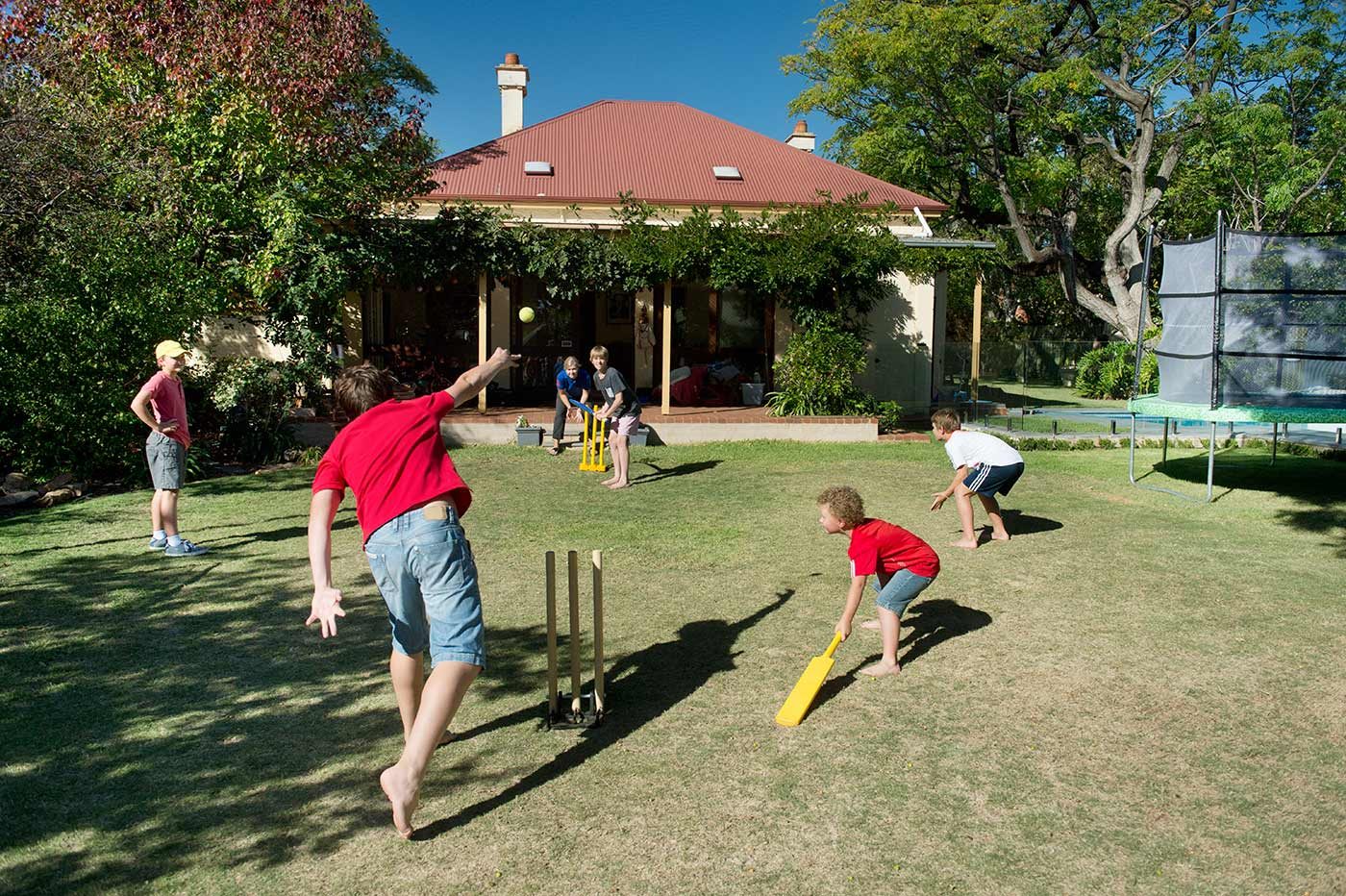 What is backyard cricket?